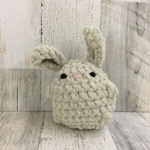 BEATTIE BUNNY Handmade Crochet Amigurumi Rabbit Soft Animal Plush Easter
